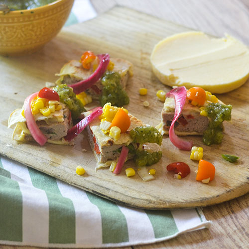 Mexican Turkey Burger Quesadillas from Feed Your Soul Too Mexican Turkey Burger Quesadillas from Feed Your Soul Too