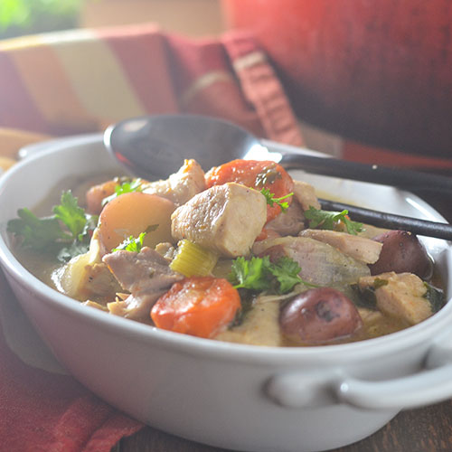 Gluten Free Chicken & Vegetable Stew from Feed Your Soul Too