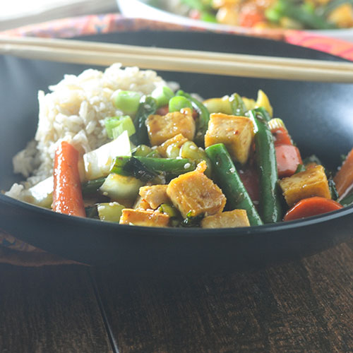 Asian Tofu Stir Fry from Feed Your Soul Too Asian Tofu Stir Fry from Feed Your Soul Too