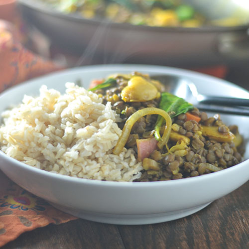 Red Curry Lentils with Butter Beans from Feed Your Soul Too Red Curry Lentils with Butter Beans from Feed Your Soul Too