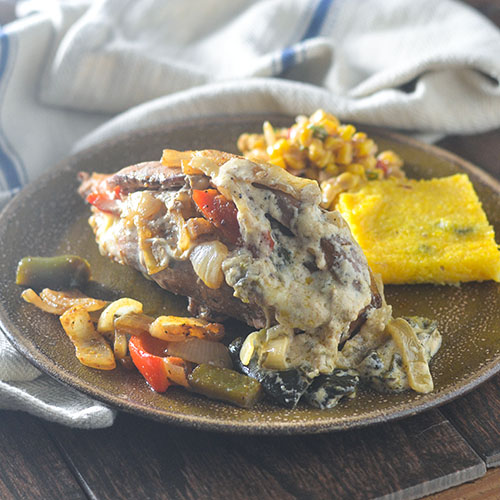 Stuffed Chicken Fajitas from Feed Your Soul Too