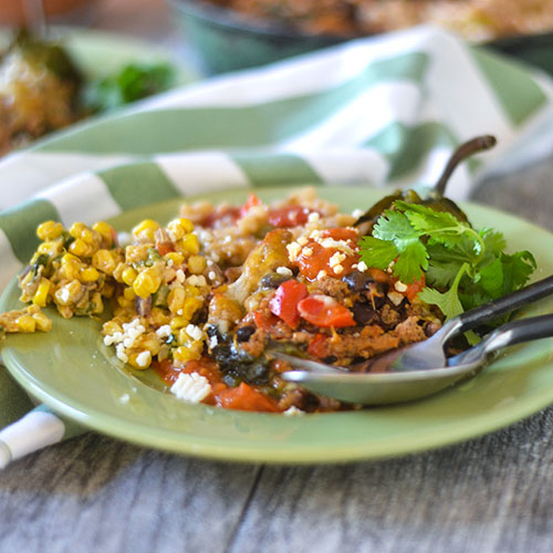 Turkey Chorizo Stuffed Poblanos from Feed Your Soul Too Turkey Chorizo Stuffed Poblanos from Feed Your Soul Too