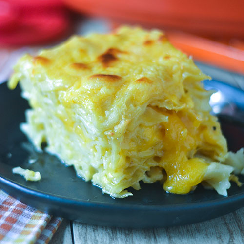 Baked Mac N Cheese from Feed Your Soul Too