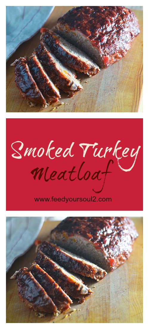 Smoked Turkey Meatloaf #smoking #glutenfree #BBQ | feedyoursoul2.com