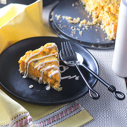 Andouille & Smoked Cheddar Savory Cheesecake from Feed Your Soul Too Andouille & Smoked Cheddar Savory Cheesecake from Feed Your Soul Too