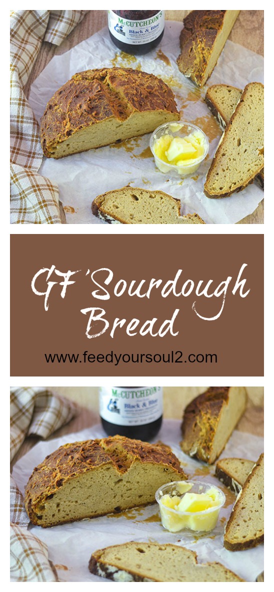 Amazing GF Sourdough Honey Bread - Feed Your Soul Too