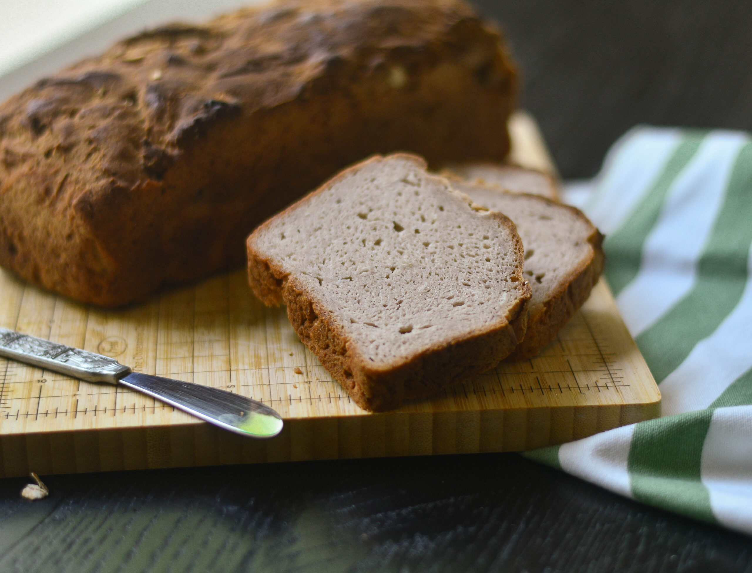 Wholesome Gluten Free Bread Loaf