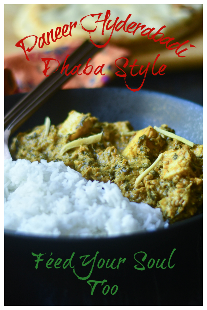 Paneer Hyderabadi Dhaba Style Paneer | Gluten Free | Indianrecipe