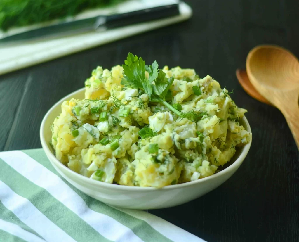 Dill potato salad for your memorial day bbq. A classic dish for any summer get together