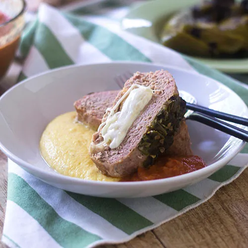 Chef up your Memorial day bbq with this Double Cheese Stuffed Smoked Meatloaf made on a Traeger smoker.
