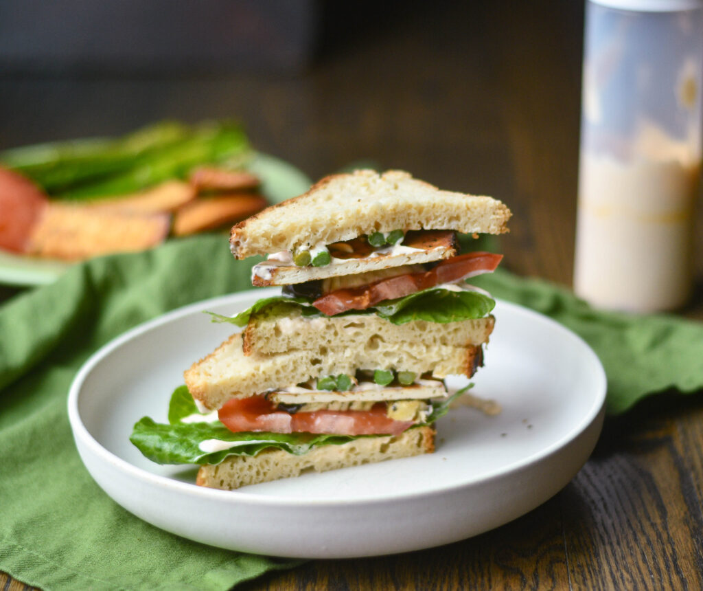 Smoked Tofu Gluten-Free Sandwich    Sandwich | Gluten free | Tofu
