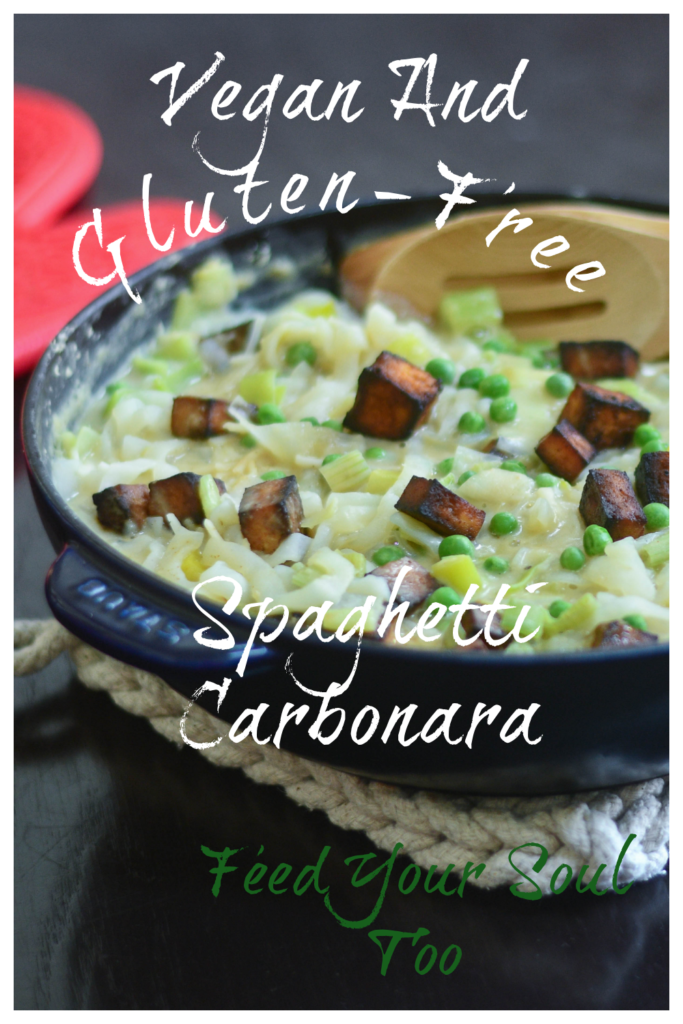 Vegan Gluten-Free Spaghetti Carbonara Glutenfree | Vegan | Tofu | Pasta | Italianrecipe