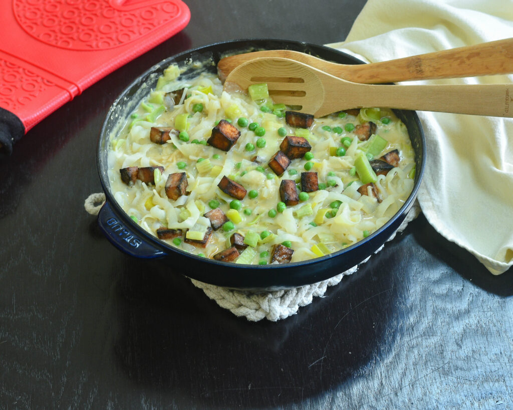Vegan Gluten-Free Spaghetti Carbonara Glutenfree | Vegan | Tofu | Pasta | Italianrecipe