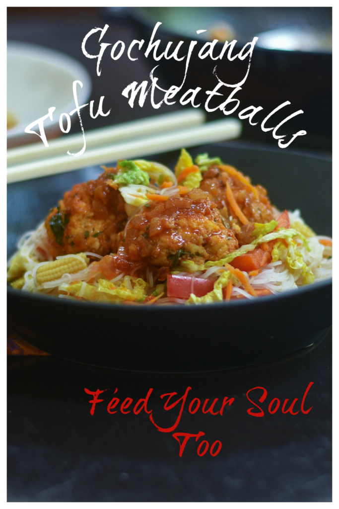 Gochujang Tofu Meatballs Glutenfree | vegan | healthy | Tofu
