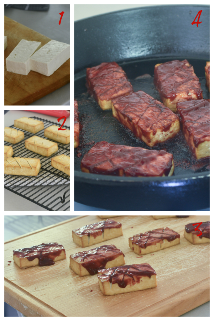 Glazing the Tofu