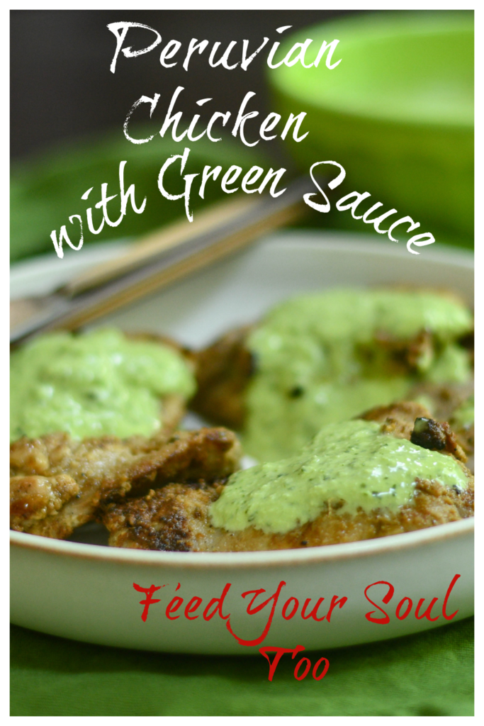Peruvian Chicken with Aji Verde chicken | glutenfree | Peruvianrecipe | Ajiverde