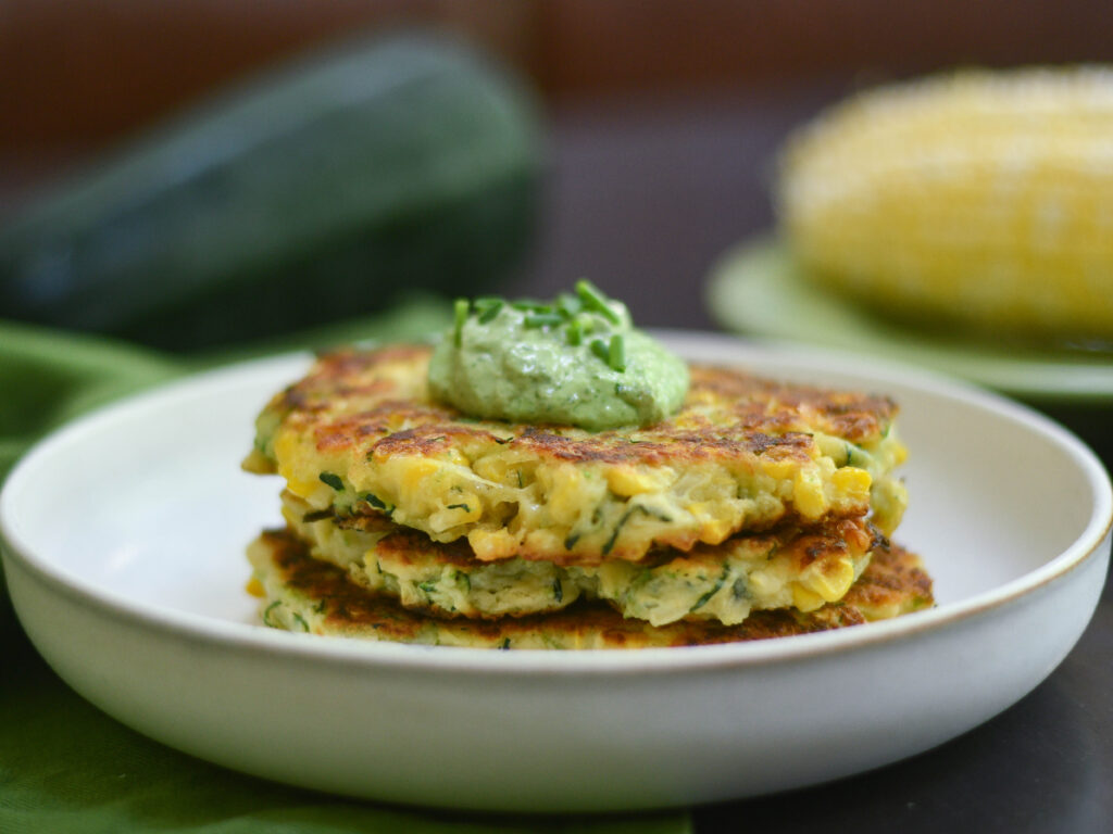 Healthy and Tasty Zucchini Corn Fritters   zucchini | glutenfree | fritter | corn