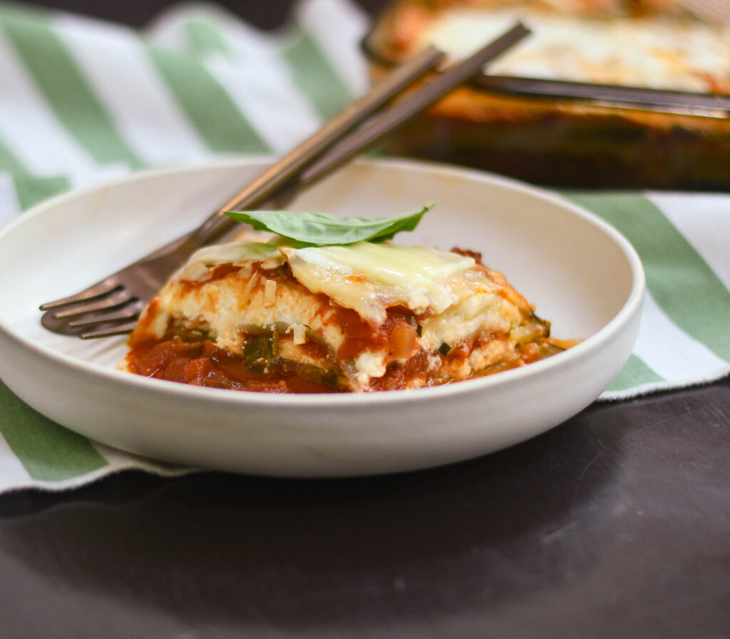 Healthy Gluten-Free Zucchini Lasagna zucchini | glutenfree | Italianrecipe | lasagna