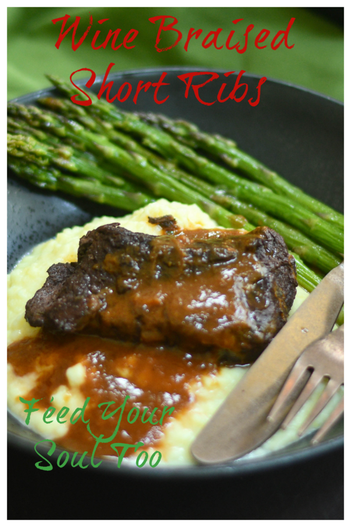 Wind Braised Short Ribs beef | glutenfree | slowcookingrecipe | wine