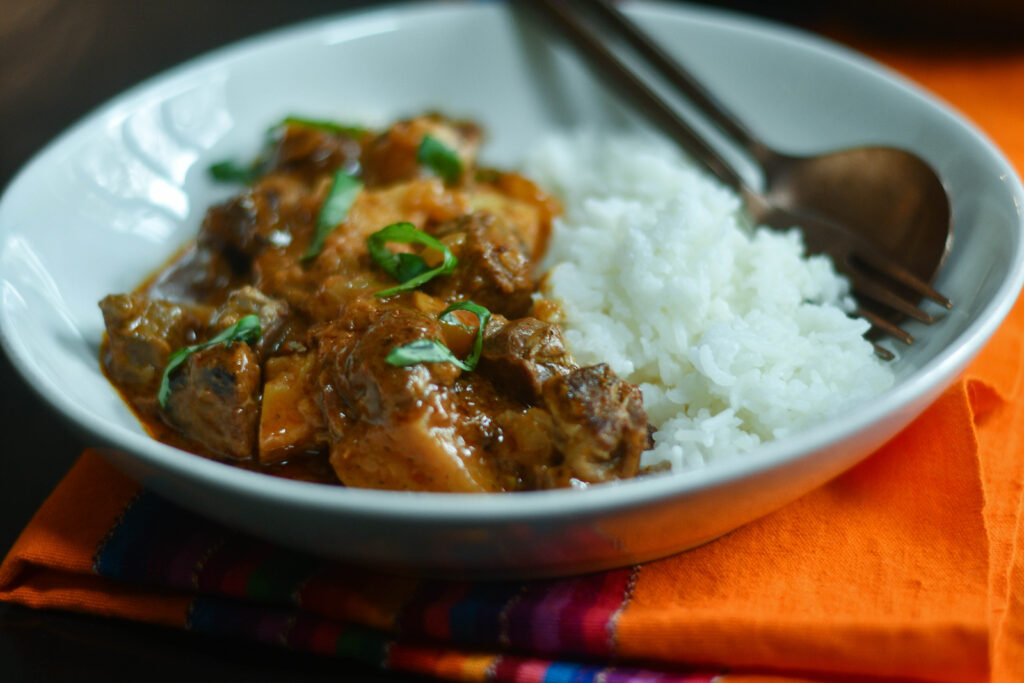 Beef Massaman Curry beef | glutenfree | thairecipe | pressurecooker