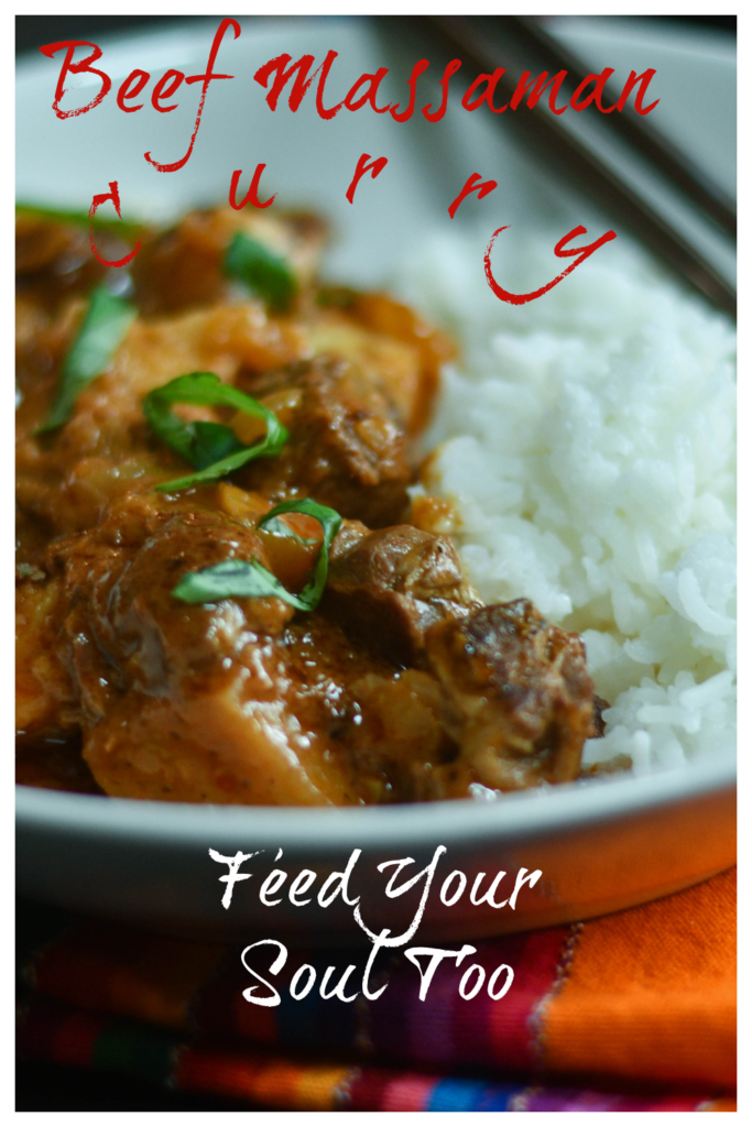 Beef Massaman Curry beef | glutenfree | thairecipe | pressurecooker