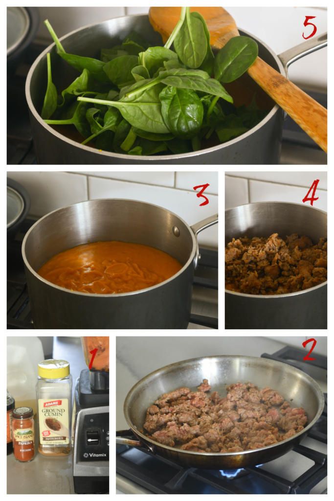 Making the soup