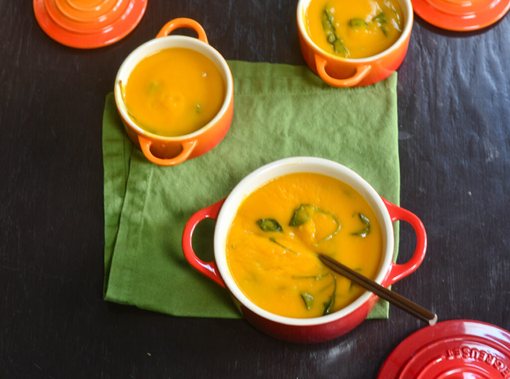 High Protein Sweet Potato Sausage & Spinach Soup sausage | glutenfree | souprecipe | high protein
