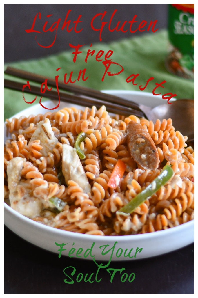 Light Gluten Free Cajun Pasta glutenfree | pasta | cajunrecipe 