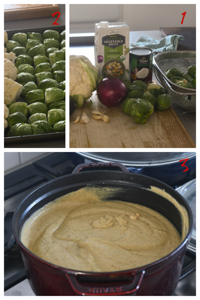 Making the soup