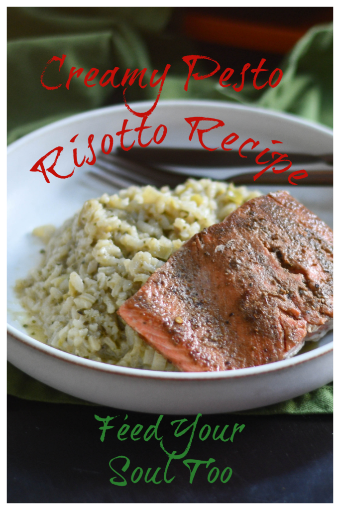 Creamy Pesto Risotto Recipe risotto | glutenfree | pesto