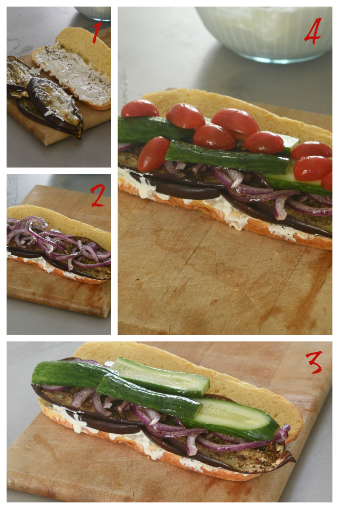 Assembling the sandwich
