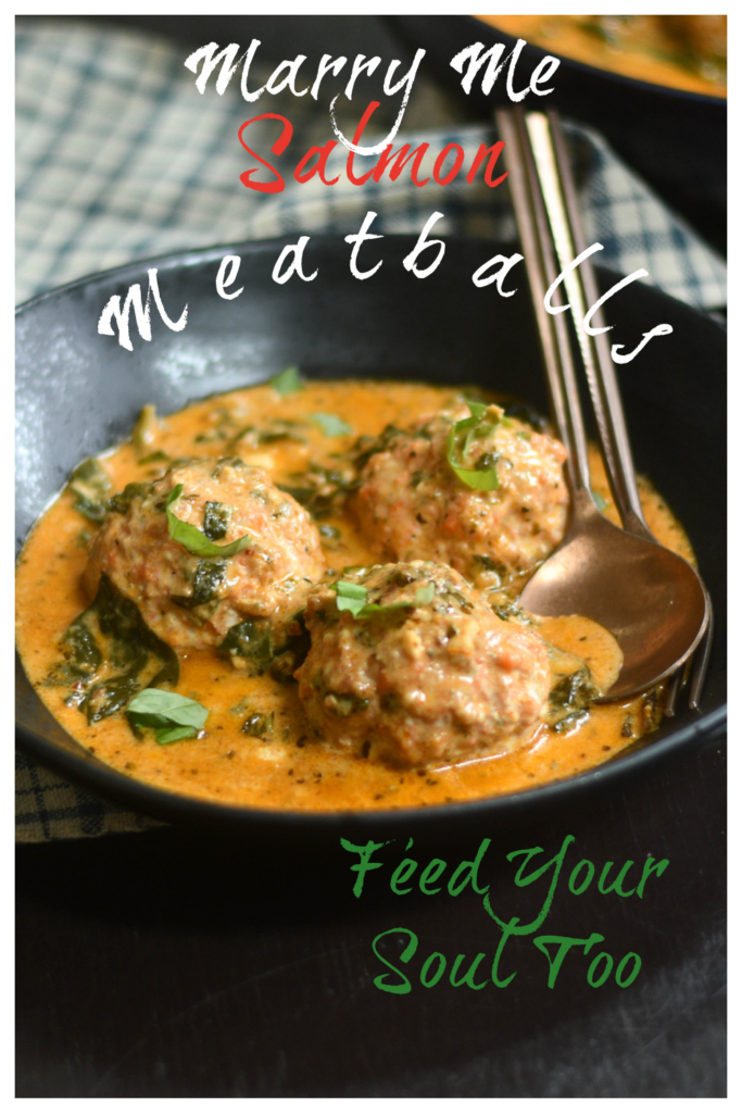 Marry Me Salmon Meatballs Salmon | glutenfree | sundriedtomatoes