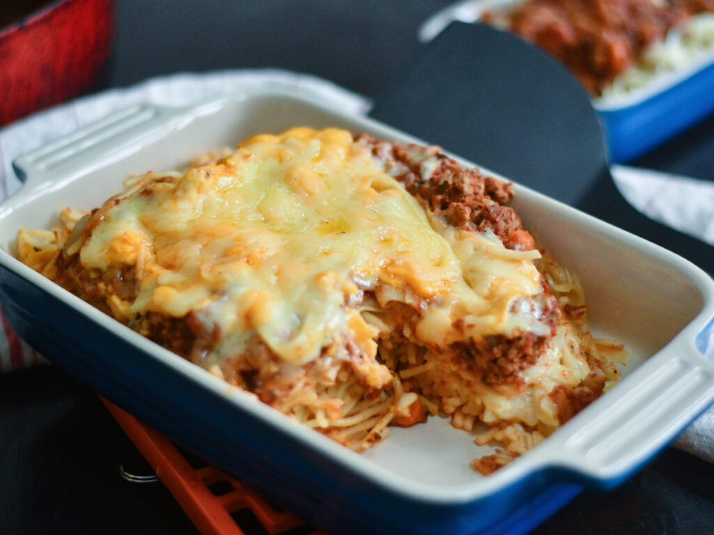 Spaghetti Casserole Recipe spaghetti | comfortfood | italianrecipe