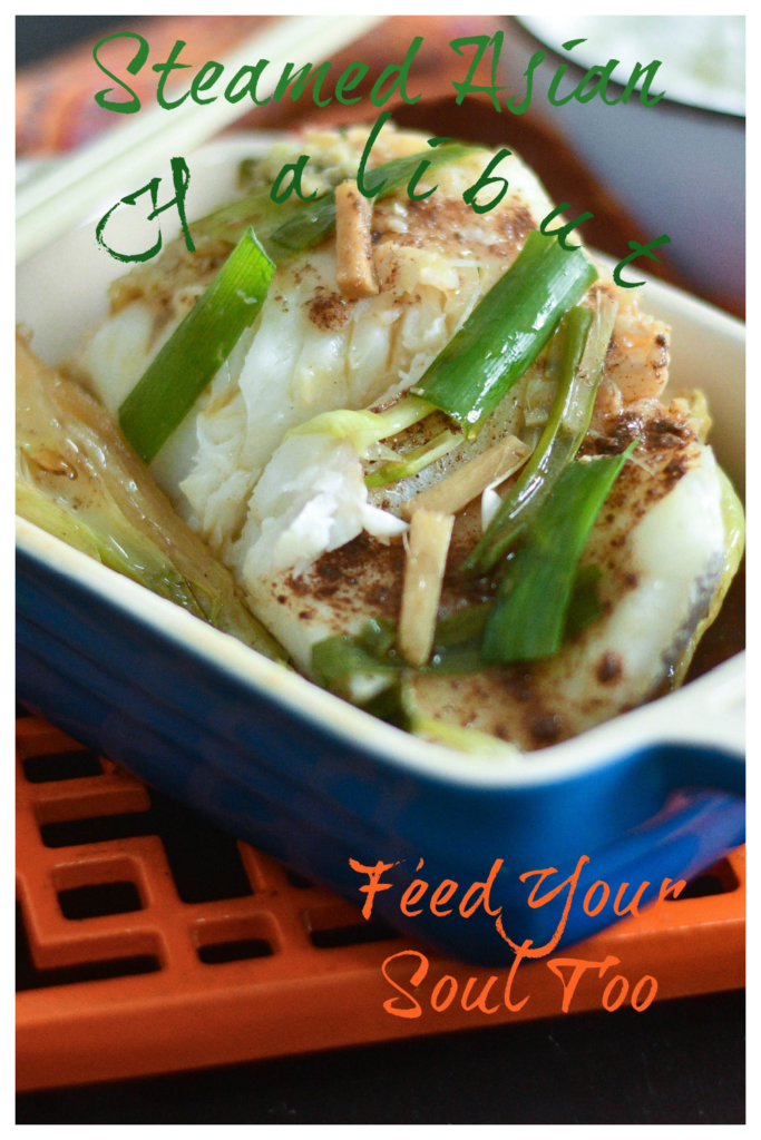 Steamed Asian Halibut   halibut | glutenfree | steamedfish | Asianrecipe