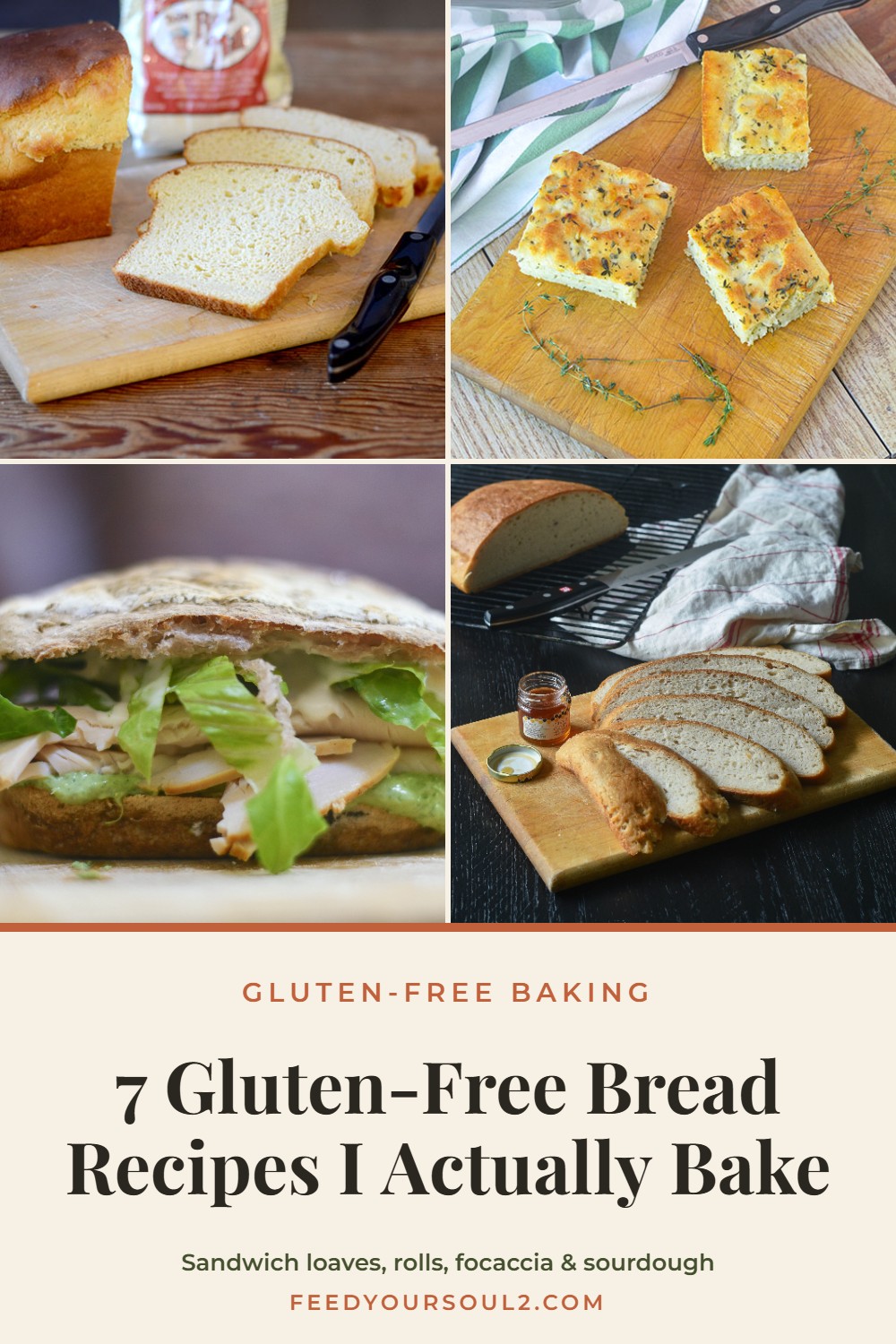 7 Gluten-Free Bread Recipes I Actually Bake - Feed Your Soul Too